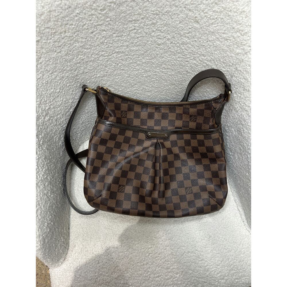 Louis Vuitton Damier Ebene Bloomsbury PM Crossbody Bag - Good Condition - Picture 1 of 8